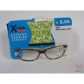 X-TRA VISION Fashion Reading Glasses - with matching case [ +2.50 ]