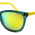 GUESS GU7308-TL4 Women`s Square Sunglasses CRYSTAL TEAL