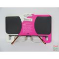 X-TRA VISION Fashion Reading Glasses - with matching case +1.50