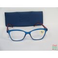 X-TRA VISION Fashion Reading Glasses - with matching case +3.00