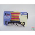 X-TRA VISION Fashion Reading Glasses - with matching case +1.00