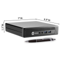 HP EliteDesk 800 G1 DM mini desktop PC | Core i5 4590T 2.0Ghz | 12GB RAM | 500GB HDD
