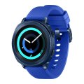 Samsung Gear Sport Smartwatch (Bluetooth), BLUE, LARGE, SILICON STRAP SM-R600