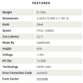 Samsung 1x 8GB DDR3 RAM PC3L-12800S 1600Mhz LAPTOP RAM
