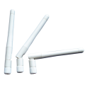 Wifi Antenna [white] - Hinged Mount WiFi / ISM Antenna, 2.4/5.8GHz, Direct Mount 4 Inch