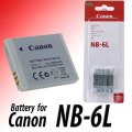 NB-6L Battery NB-6LH Battery For Canon IXUS 105 107 200 210 300 310 85 95 IS Cameras