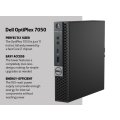 Dell OptiPlex 7050 Mini Desktop PC | Core i7 7700T 7th Gen 2.9Ghz | 8GB RAM | 256GB SSD