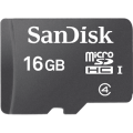 SanDisk 16GB Class 4 MicroSDHC Memory Card with Adapter - 20 pcs Available (bid per Memory Card)