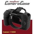 Protective Black Silicone Armor Canon 1100D by easyCover camera case IN BOX