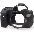Protective Black Silicone Armor Canon 60D by easyCover camera case
