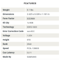 SAMSUNG 1x 8GB DDR3 RAM PC3L-12800S 1600Mhz LAPTOP RAM - M471B1G73EB0