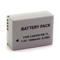 NB-7L replacement Battery Pack for Canon PowerShot G10, G11, G12, SX30 IS Cameras