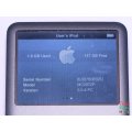 Apple IPod Classic 160GB [ MC297 ] *** 7th Generation **** IPOD 160GB BLACK 2.5" LCD Screen
