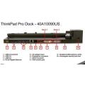 OPEN BOX - Lenovo ThinkPad Pro Dock 40A1 Replicator Docking Station 40A10090US + 90W Power Adapter