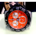 Tag Heuer Professional Orange Dial Formula 1 S/Steel Men's Watch - CAH1113