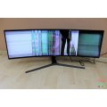 For Spares or REPAIR - Samsung C49HG90DMU 124.2 cm 49 inch Quantum Dot LED LCD Monitor 3840 x 1080