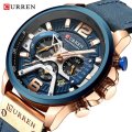 CURREN 8329 Casual Sport Men`s Wrist Watch
