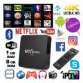 5G 4K MXQ Pro Android TV Box Media Player - Youtube Video Streaming via Wifi