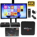 5G 4K MXQ Pro Android TV Box Media Player - Youtube Video Streaming via Wifi