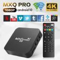 4K MXQ Pro Android TV Box Media Player - Youtube NetFlix Disney+ Streaming via WiFi