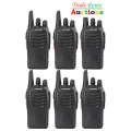 High Quality Baofeng Portable Two-Way Radio Set (3 PAIRS- 6 X Handsets) Walkie Talkie UHF 400-470MHz