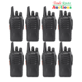 High Quality Baofeng Portable Two-Way Radio Set (4 PAIRS- 8 X Handsets) Walkie Talkie UHF 400-470MHz