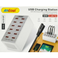12 Port USB Charging Station Multi USB Charger Adapter Fast & Light Weight 60W 2.4A / 1A