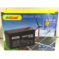 12V 8AH Solar GEL Battery 12Volts 8Amps  - for Alarms, Gate, UPS, CCTV, Security Systems