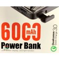 Power Bank Qualcomm 3.0 Quick Charge 6000mAh 2X LED 2X USB Ports Small & Handy