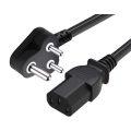 Computer Power Cable - PC Power Cable - Kettle Cord - 3 PIN RSA Plug [ BULK DEAL - 10 PCS PER ORDER]