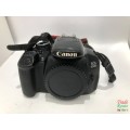 Canon EOS 650D Digital SLR Camera - Black (Body Only) - 18.0 MP [ MEMORY CARD SLOT FAULTY]