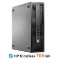 HP EliteDesk 705 G3 SFF SMALL FORM FACTOR PC - AMD 7th Gen A8-9600 R7 Barebone PC [no HDD & no RAM]