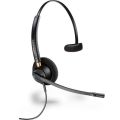 Plantronics Poly EncorePro HW510 Noise Cancelling Over Head Monaural Headset (For Call Centres)