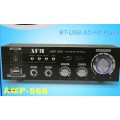 AFR Digital Audio Amplifier AMP-566 FM RADIO - USB - SD CARD - 12V DC / 220V AC