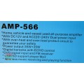 AFR Digital Audio Amplifier AMP-566 FM RADIO - USB - SD CARD - 12V DC / 220V AC