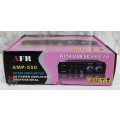 AFR Digital Audio Amplifier AMP-550 FM RADIO - USB - SD CARD - 12V DC / 220V AC