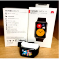 Huawei TIA-B09 Fit Sport GPS Fitness Tracker, 5 ATM Waterproof Smart Watch -Graphite BlacK- IN  BOX