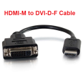 Single Link DVI-D Female to HDMI Male Adapter Converter Dongle 20cm