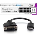 HDMI® Male to Single Link DVI-D Female Adapter Converter Dongle