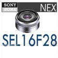 Sony SEL16F28 16mm f/2.8 Wide-Angle Lens for NEX Series Cameras ( E-MOUNT )