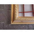 LOVELY BIG RECTANGULAR GILT MIRROR FOR COLLECTION ONLY