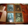 SET 4 BEAUTIFULLY FRAMED COPIES OF OLD MASTERS