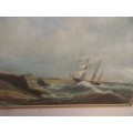 PRINT S OF THE SHIPWRECK OF THE DIANA AND A WRECK IN TABLE BAY AFTER THOMAS BAINES