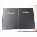 REMBRANDTS ETCHINGS 2 VOLUMES IN SLIP CASE 1952 COMPLETE EDITION