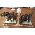 CHINESE ELEPHANT BOOKSTANDS