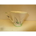 BEAUTIFUL ART DECO TRIO  STANDARD CUP SAUCER AND SIDE PLATE c 1920`s HANDPAINTED