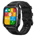 KOSPET TANK M2 Tough Rugged Smartwatch - Activity, Heart & Sleep Tracker - BLACK