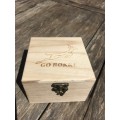 Springbok Supporter Exquisite Hardwood Watch in a Wooden Gift Box - Quality Japanese Quartz