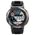 KOSPET TANK T2 Tough Rugged Smartwatch Activity Tracker with AMOLED Screen - Silver