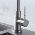 Stainless Steel Kitchen Faucet Brushed Process Swivel Basin Faucet 360 Degree